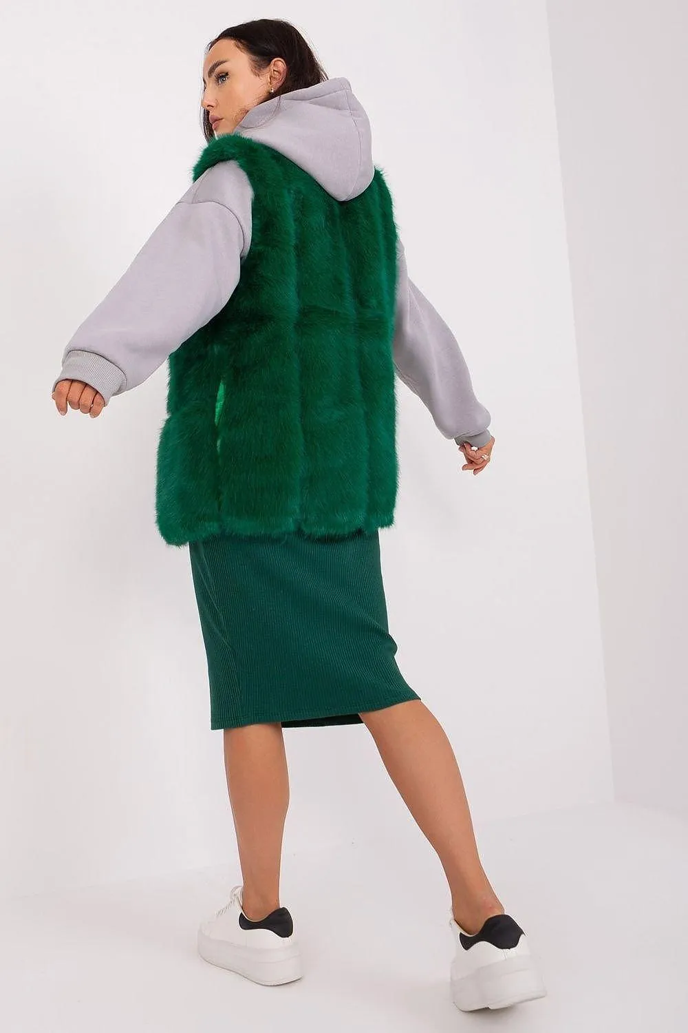 Gilet model AT fur vest