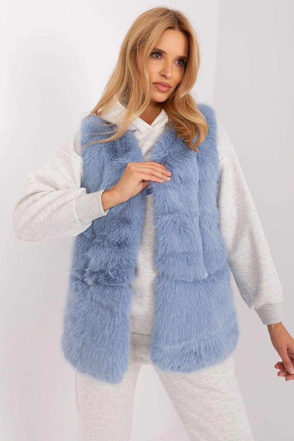 Gilet model AT fur vest