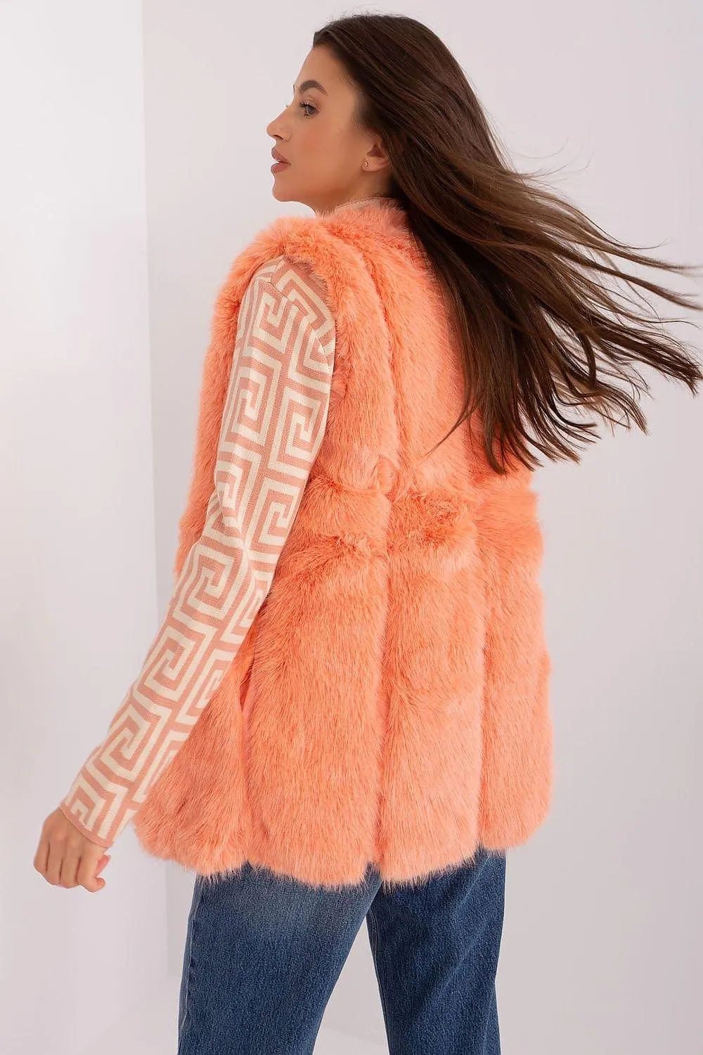 Gilet model AT fur vest