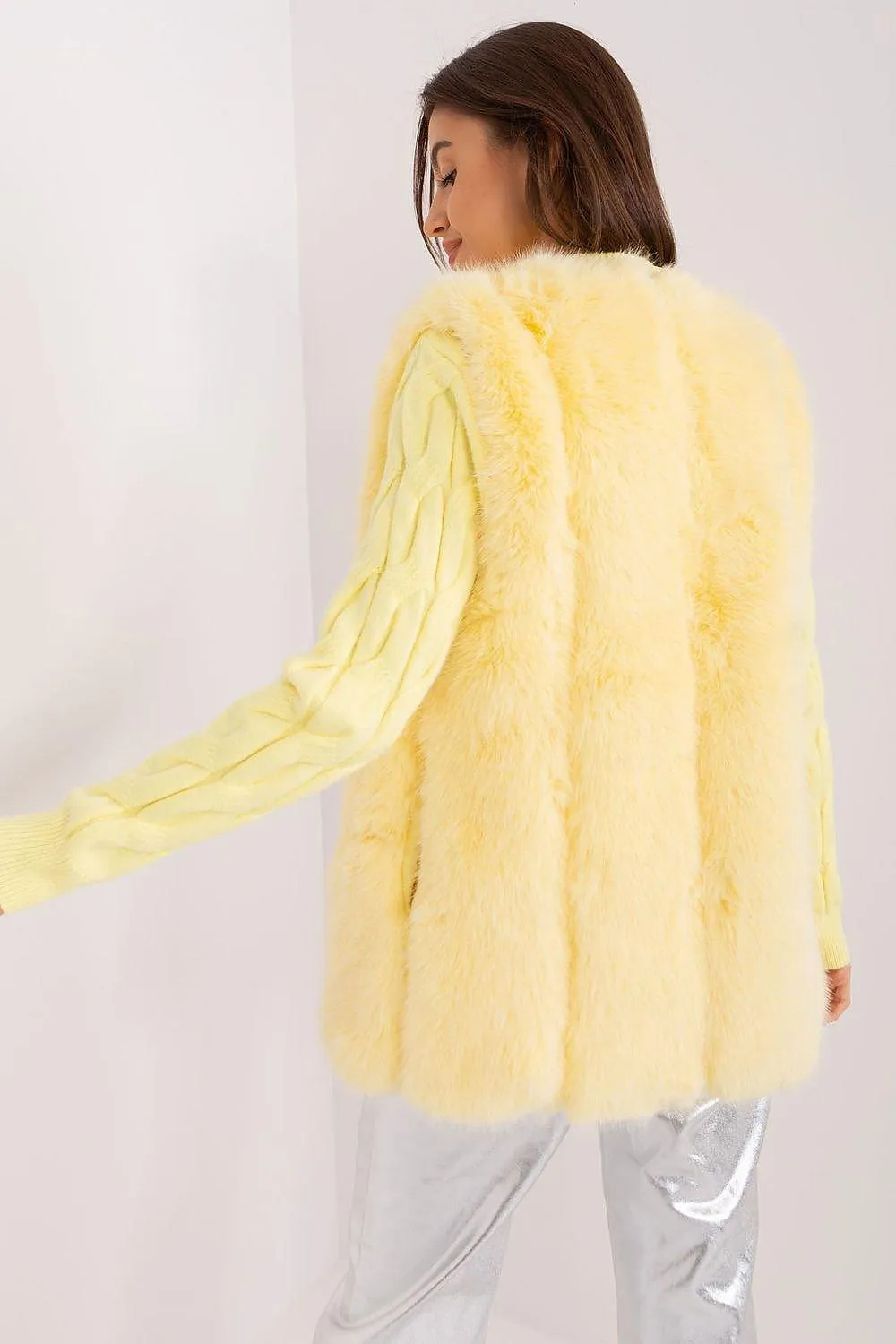 Gilet model AT fur vest