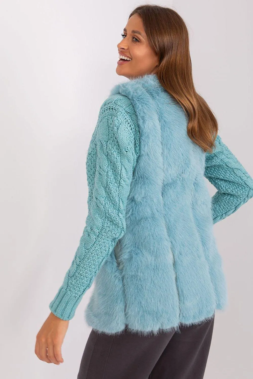 Gilet model AT fur vest