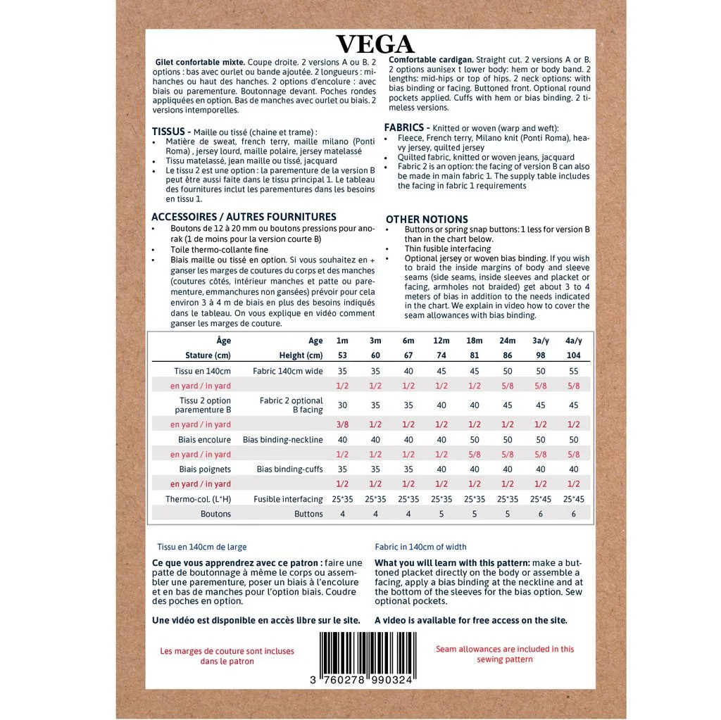 Gilet Vega - Ikatee