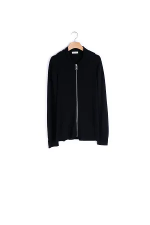 Gilet zippé avec capuche