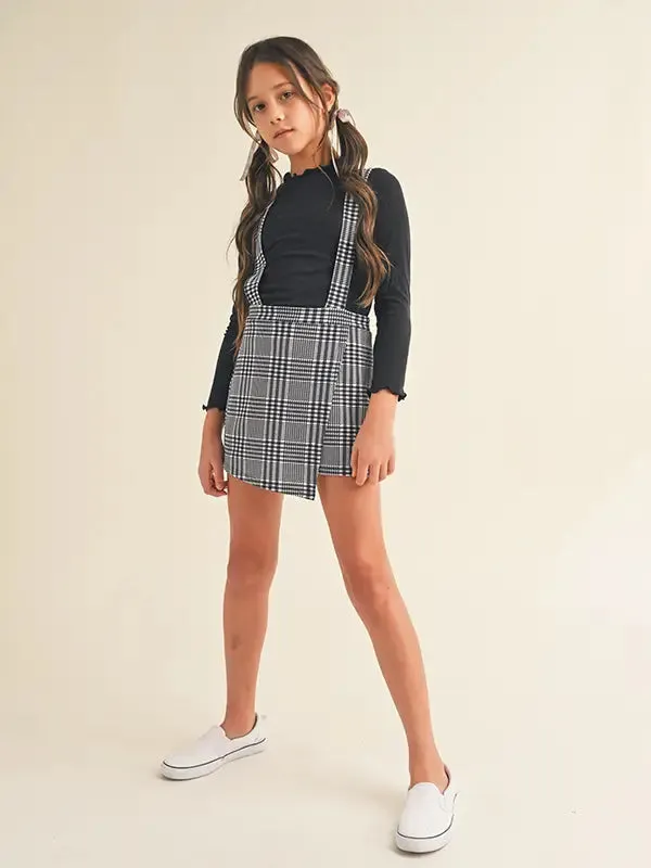 Girls Long Sleeve Skort Set