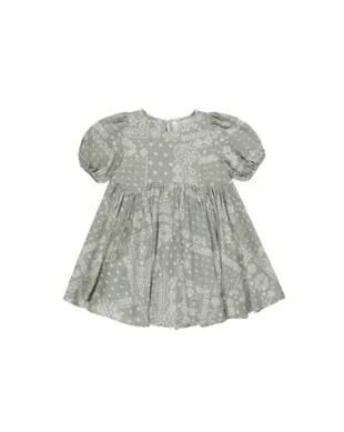 Girls Rose Dress - Laurel Bandana