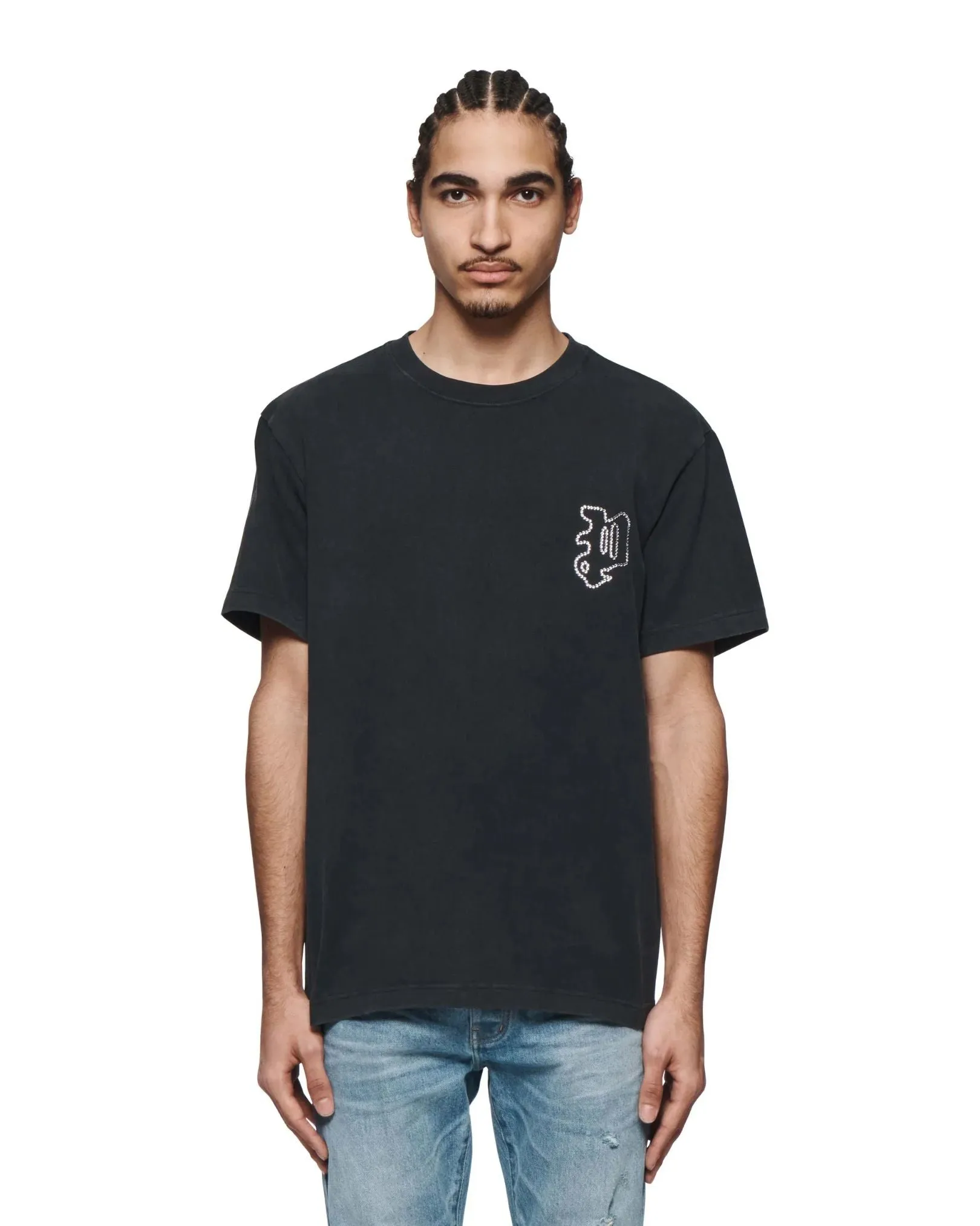 Gothic Crystals Tee - Black