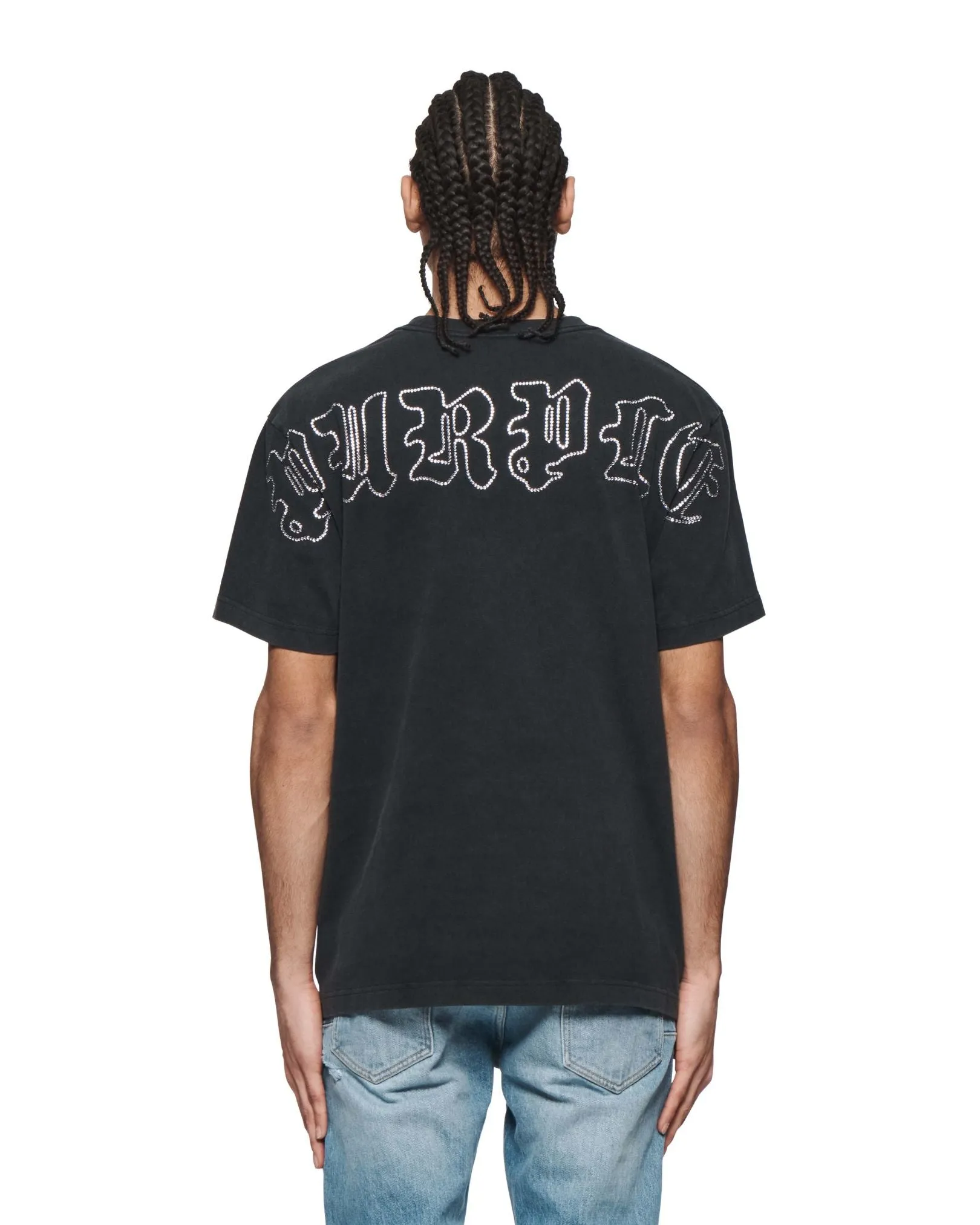Gothic Crystals Tee - Black