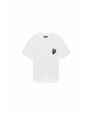 Gothic Halftone Tee - White