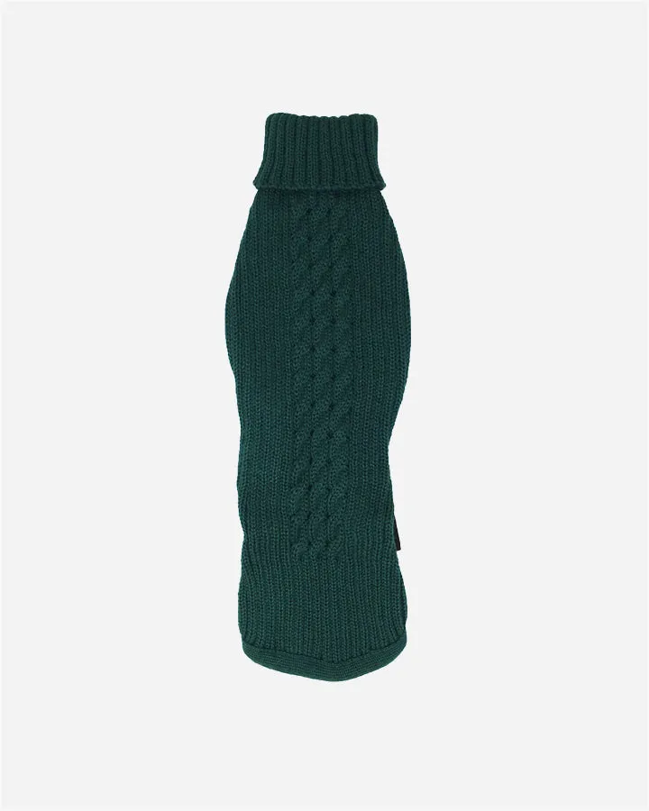 Green Knitted Sweater - Fashion Dog (art.303)