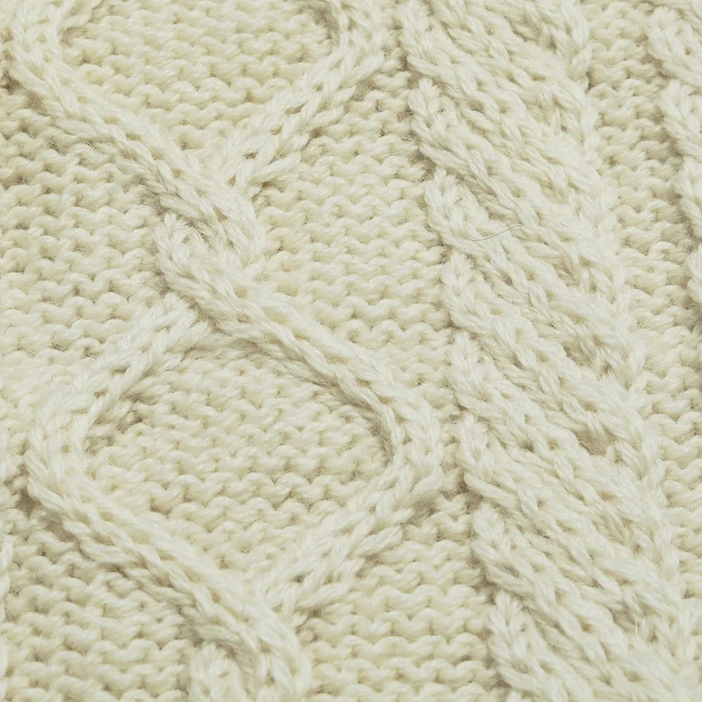 GUERNSEY WOOLLENS -  Aran Sweater - Crew Neck - GW23-AC