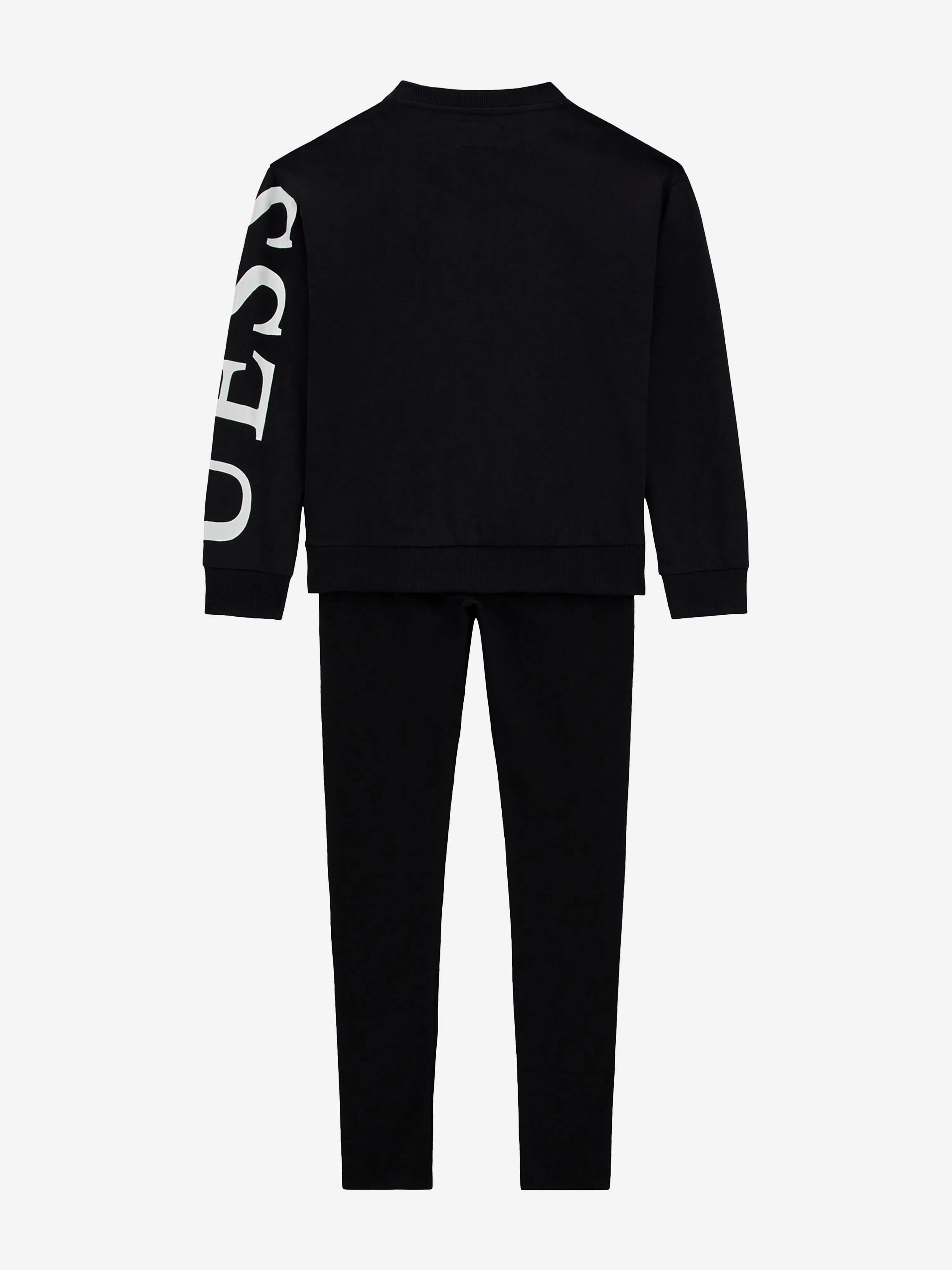 Guess Girls Logo Leggings Set in Black