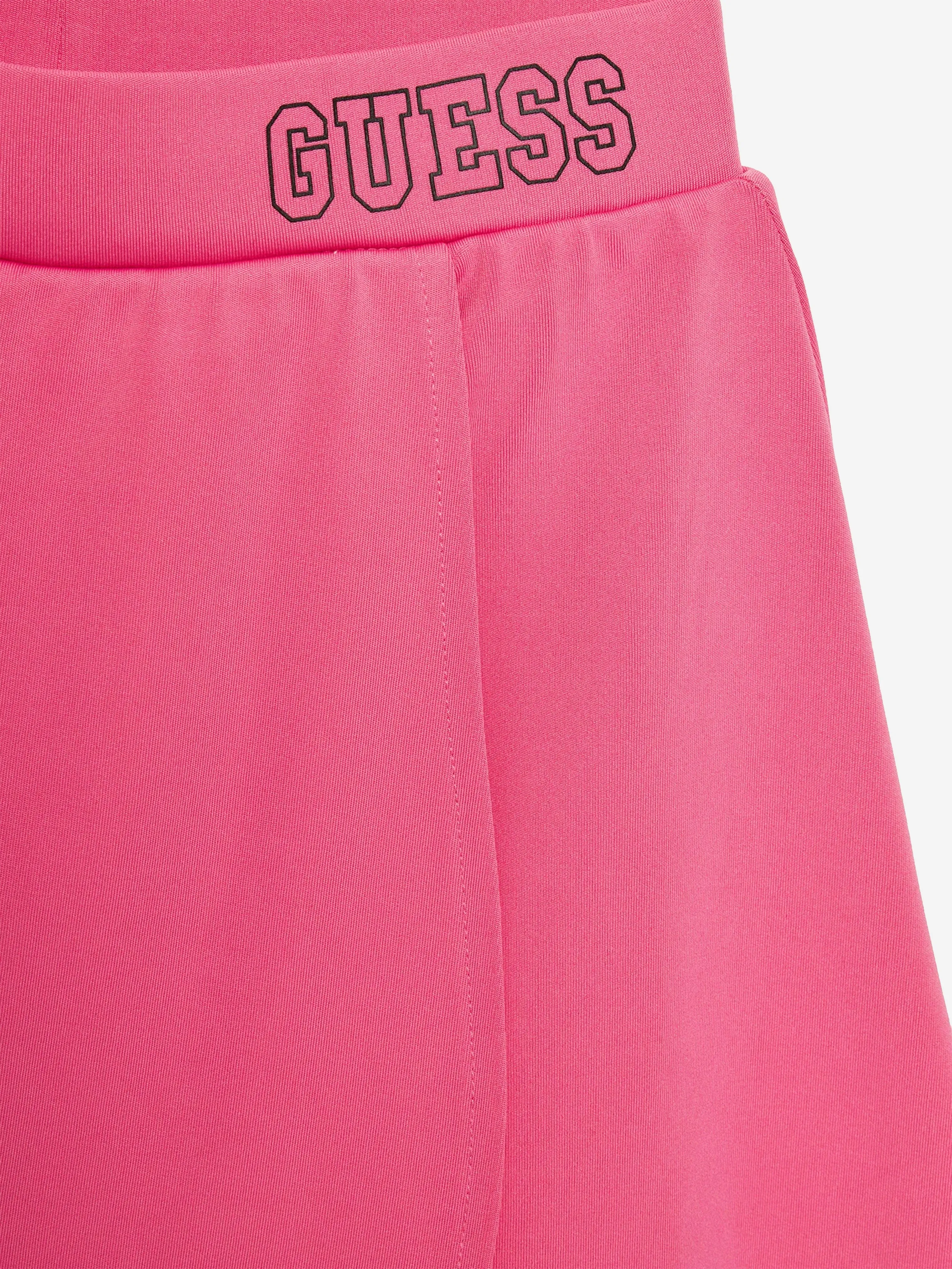 Guess Girls T-Shirt And Skort Set in White