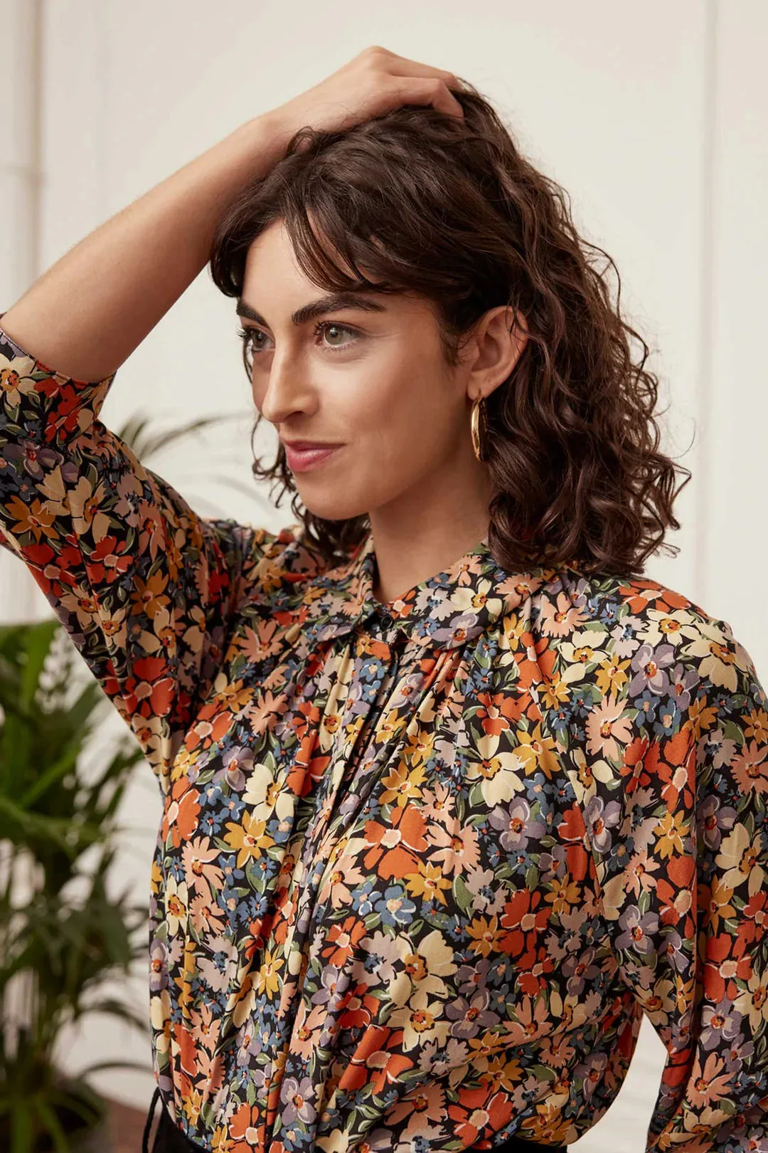 Gwen Blouse - Garden Floral