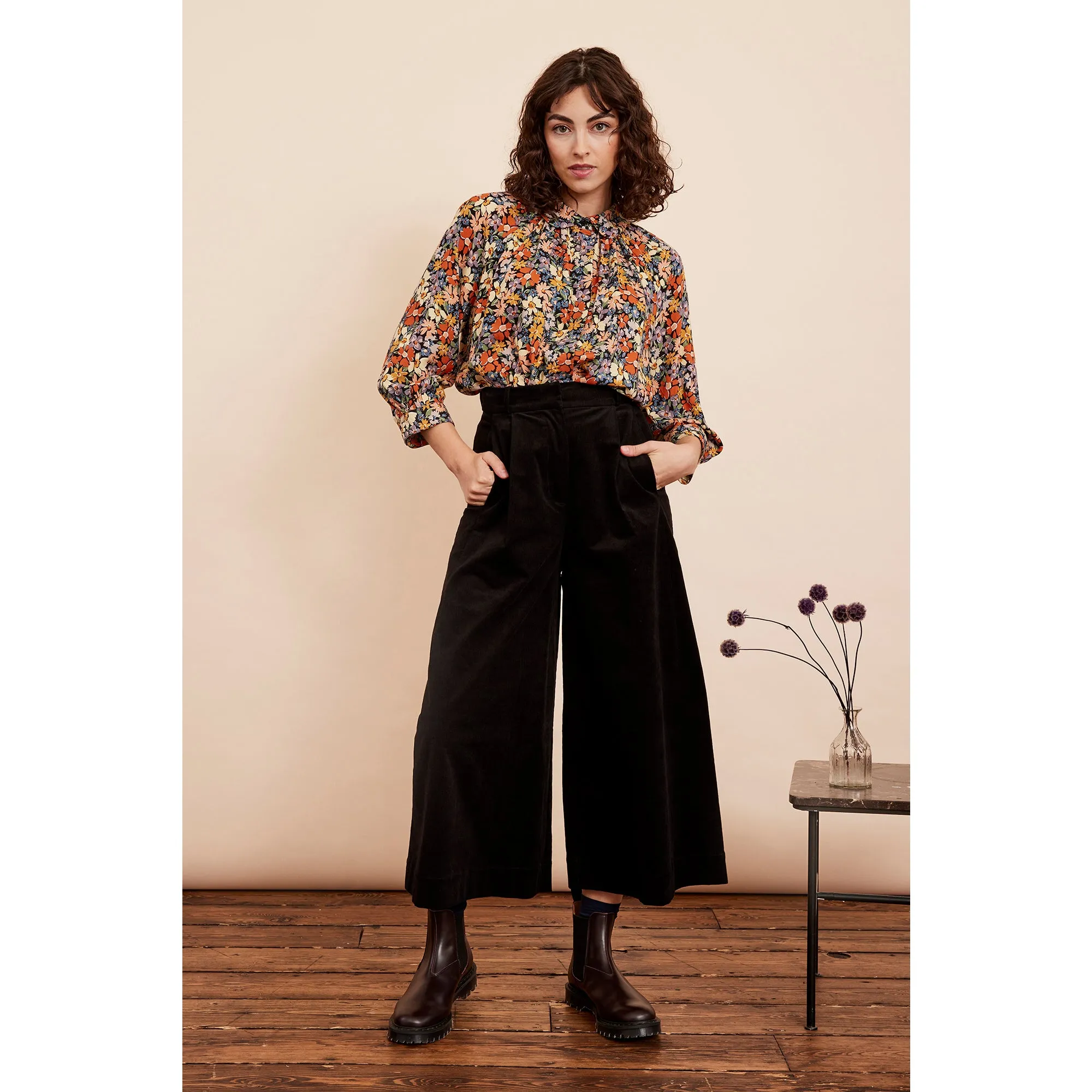 Gwen Blouse - Garden Floral