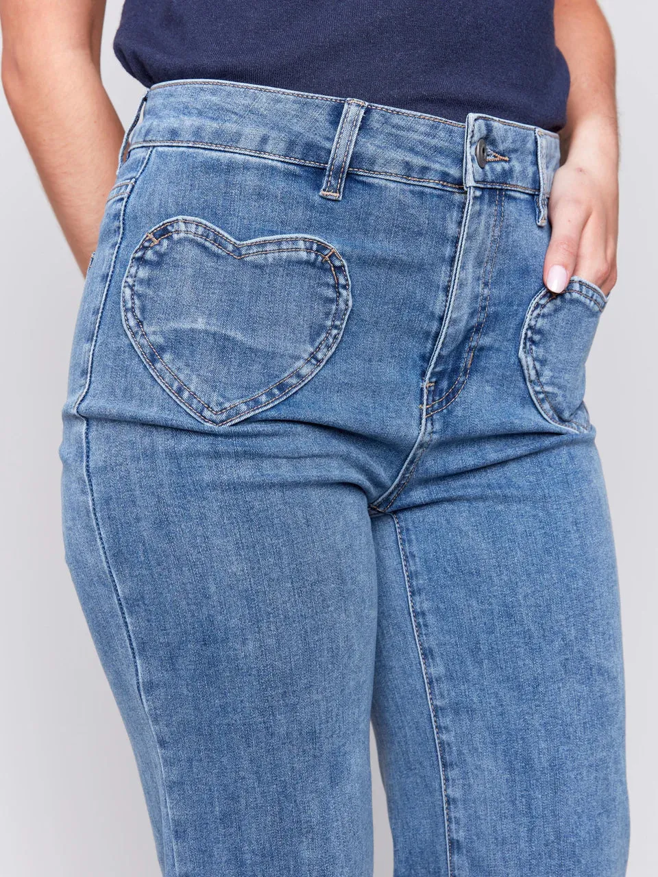 Heart Patch Pocket Jean