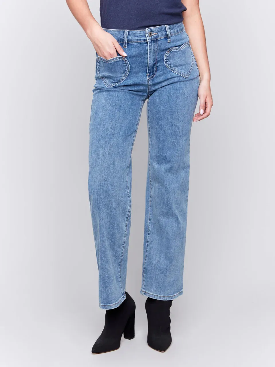 Heart Patch Pocket Jean