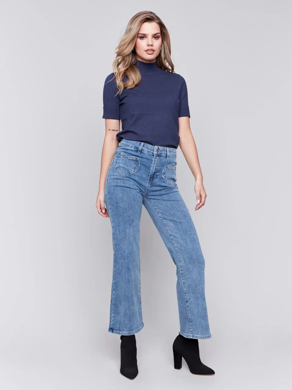 Heart Patch Pocket Jean