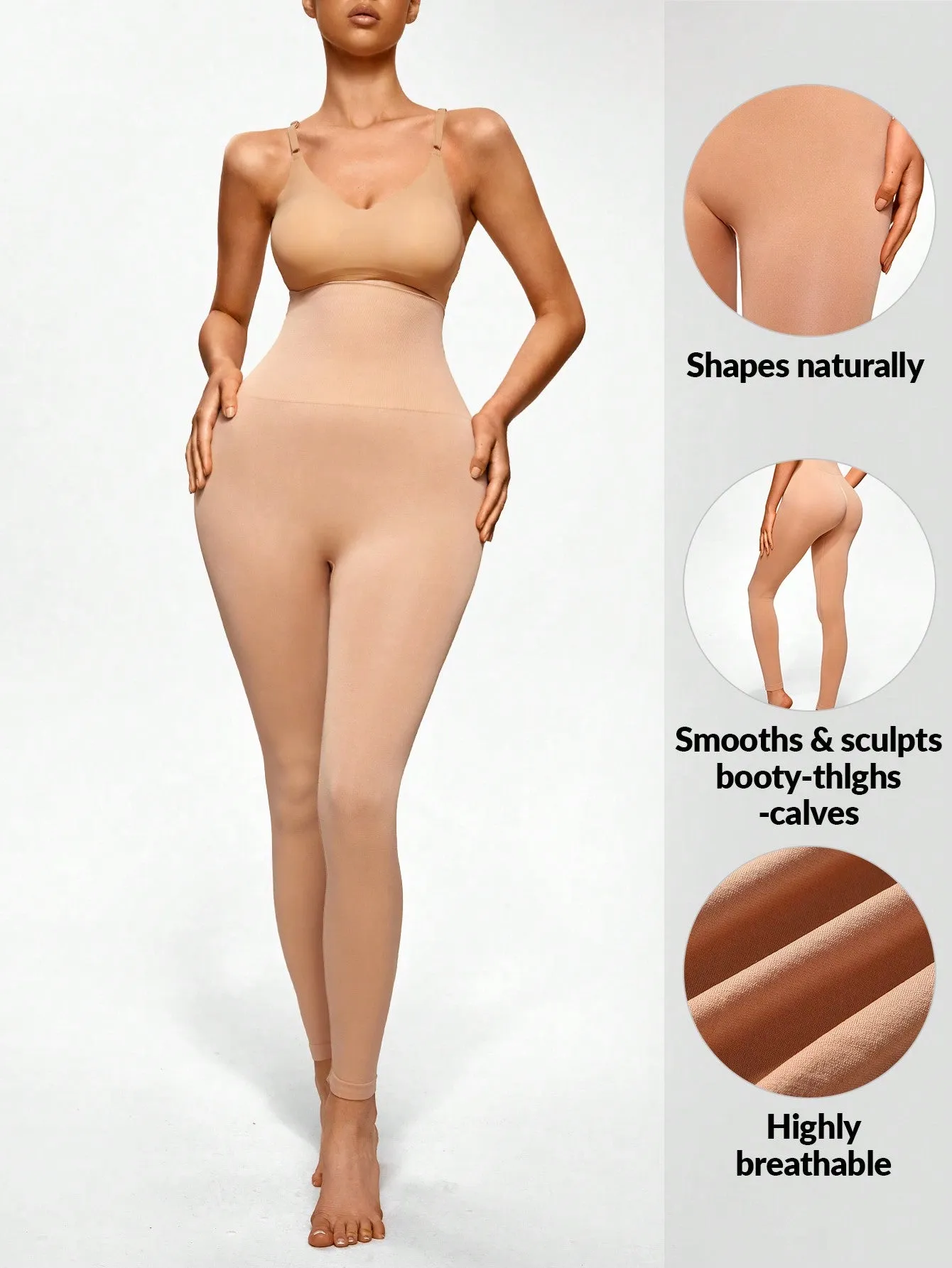 High Waist Tummy Control Shapewear Pants