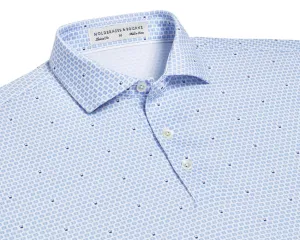Holderness & Bourne The Elgin Shirt: Skye/Aberdeen Blue/White