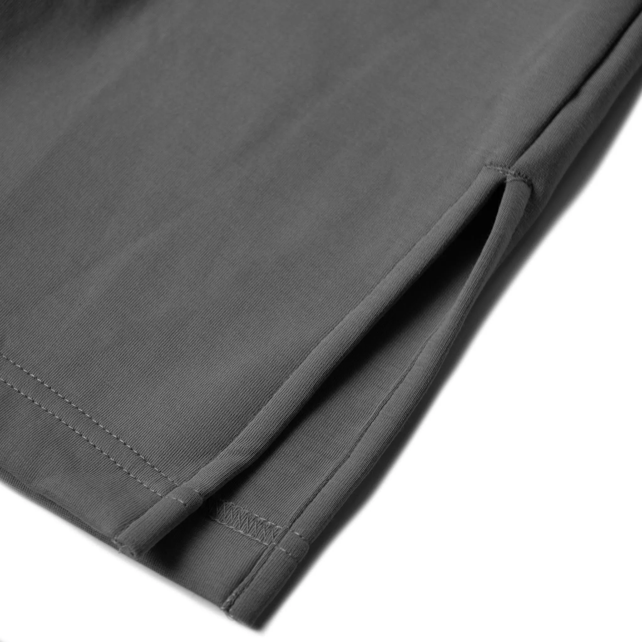 HOMME  'ESSENTIAL' Rubber Logo L/S Big Tee Shark