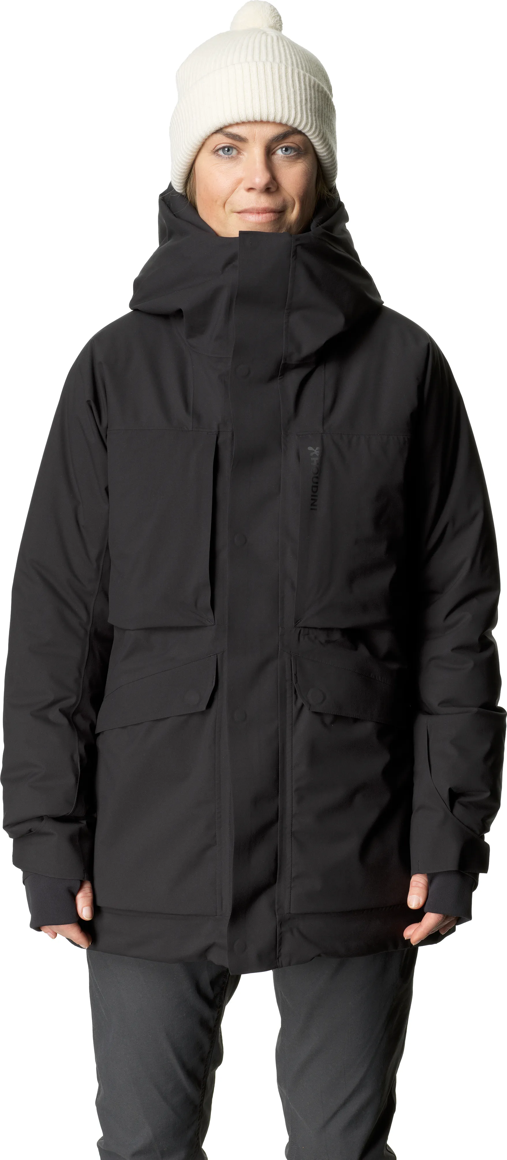 Houdini Women&#x27;s Fall In Jacket True Black | Buy Houdini Women&#x27;s Fall In Jacket True Black here | Outnorth