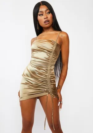 I'm That Diva Ruched Mini Dress