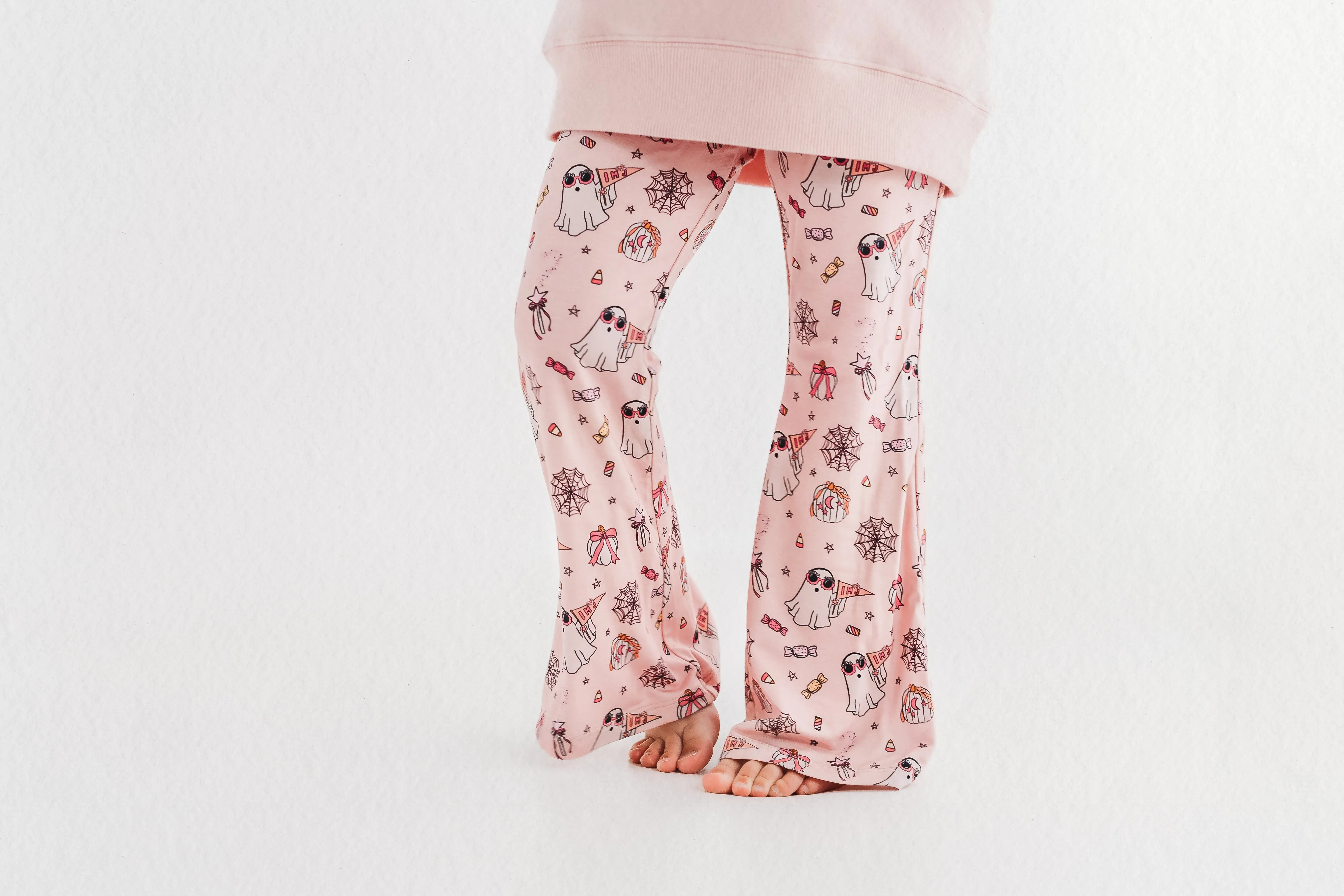 In My Jammers Ghost Sweatshirt & Flare Pant Set