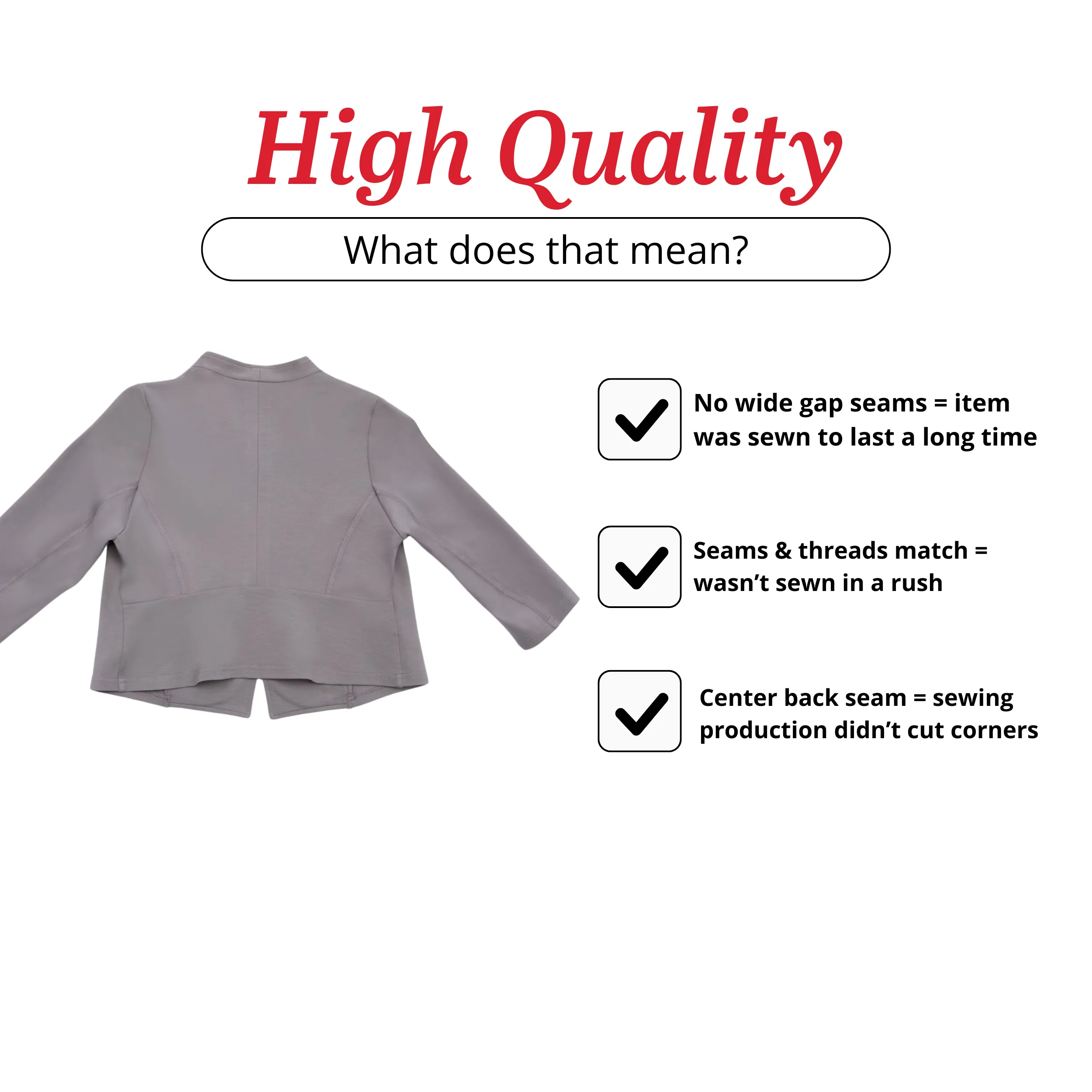 Inclusive Jacket for Women with Dwarfism