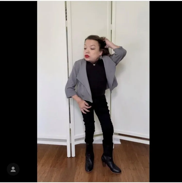 Inclusive Jacket for Women with Dwarfism