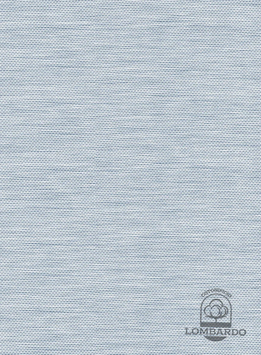 Italian Lombardo Stone Blue Shirt