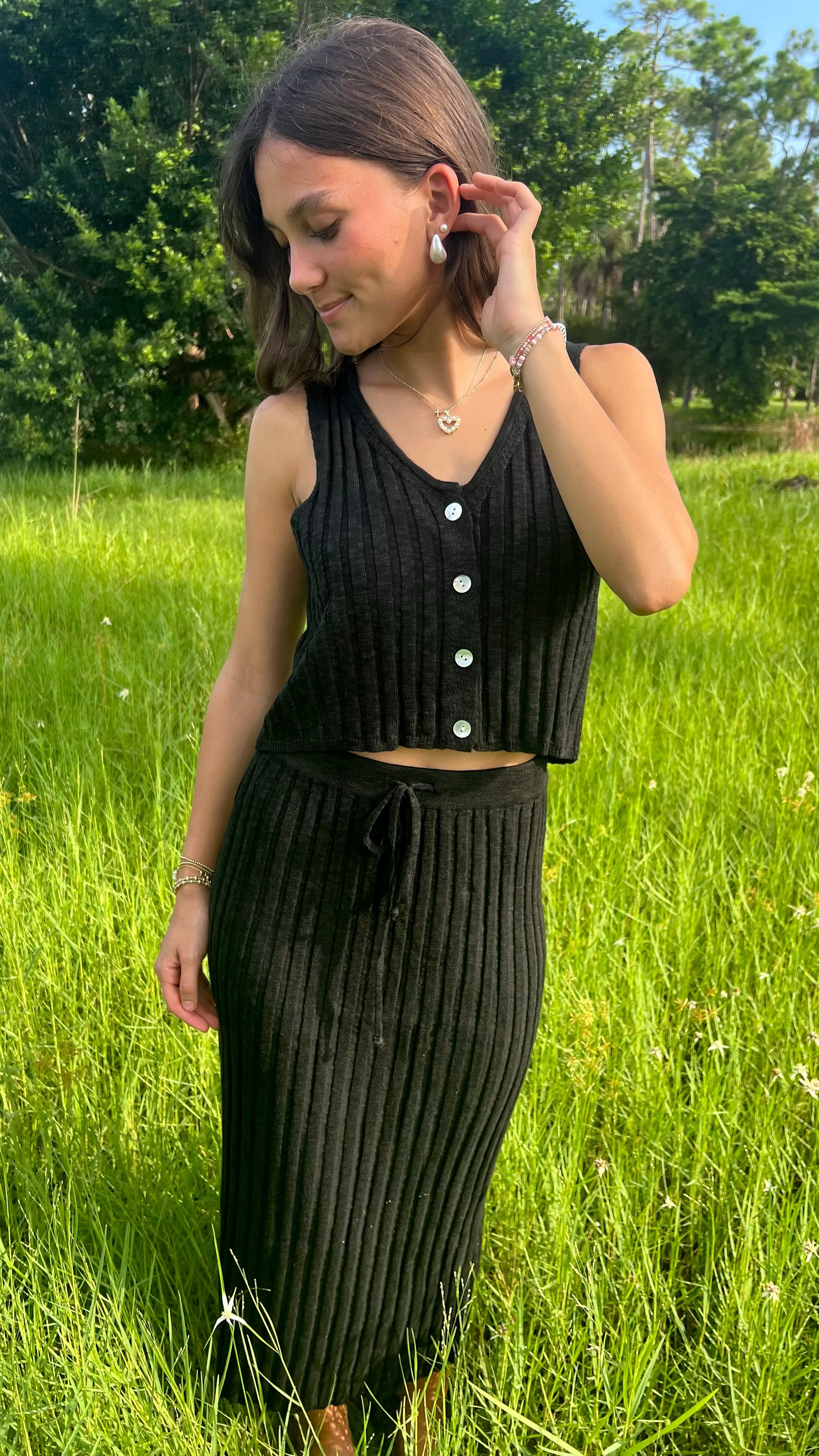James Ribbed Tank