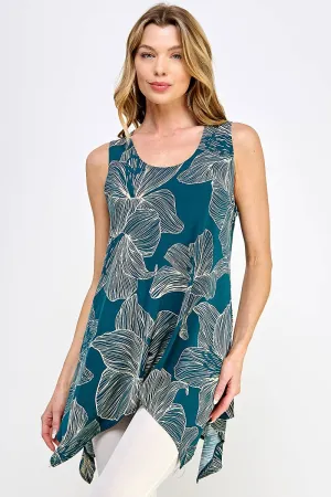 Jostar Shark Bite Hem Tank. Fall Clearance!