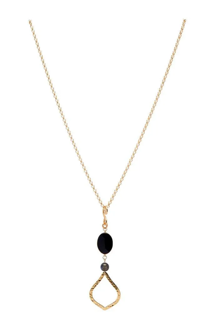 Joy in Jet Stone Necklace