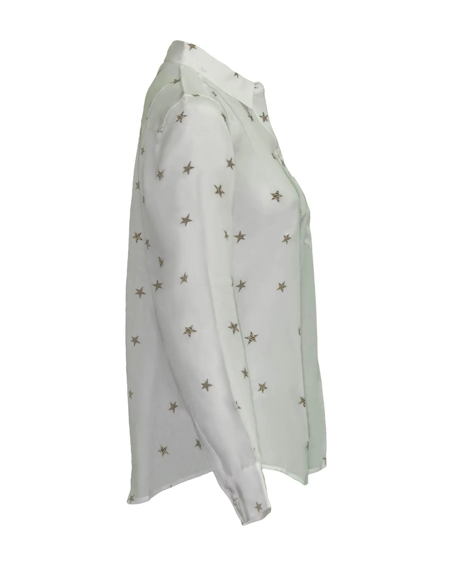 Kate Animal Start Button Down Blouse