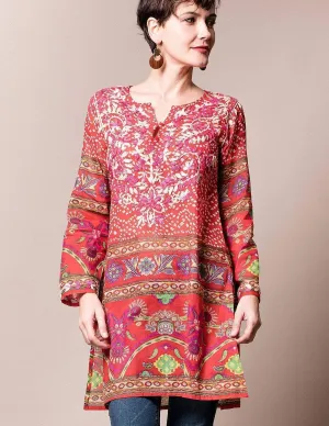 Kiara Tunic - Red