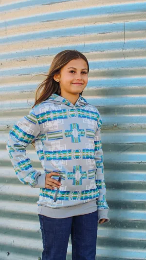 Kid's Aztec Hoodie