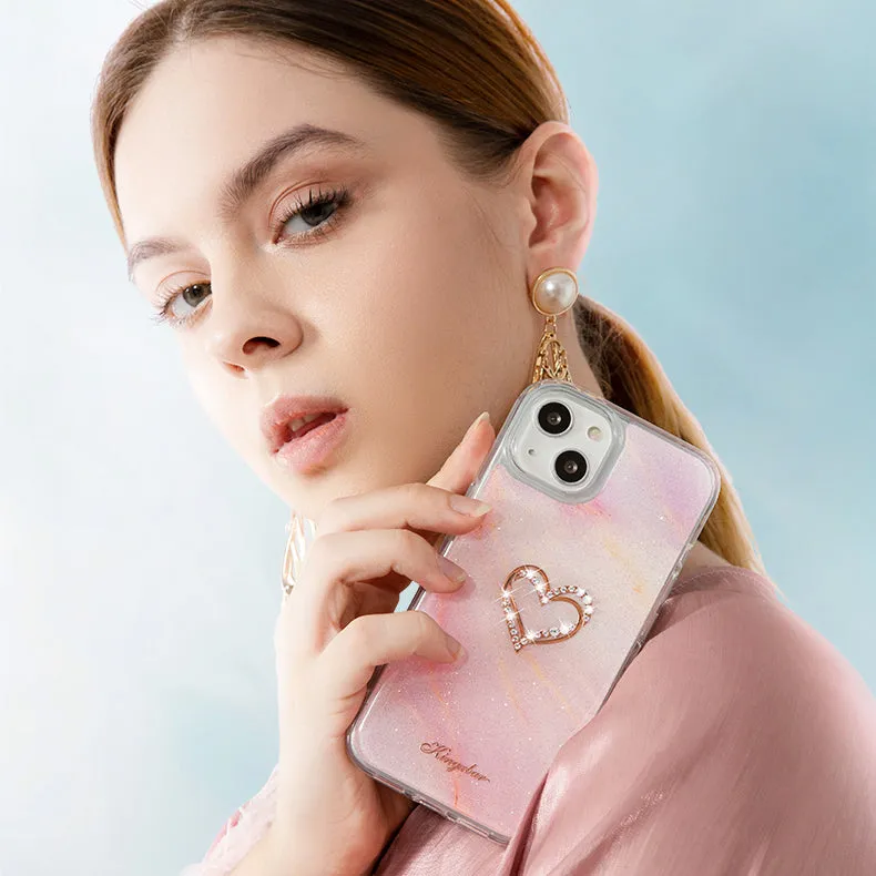 KINGXBAR Swarovski Crystal TPU PC Case Cover for Apple iPhone 13 series