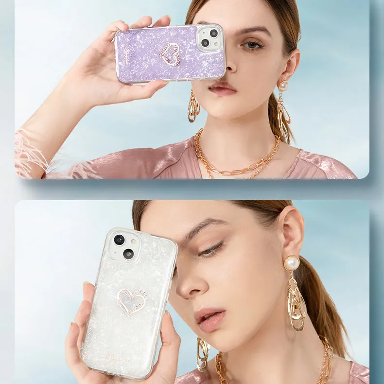 KINGXBAR Swarovski Crystal TPU PC Case Cover for Apple iPhone 13 series
