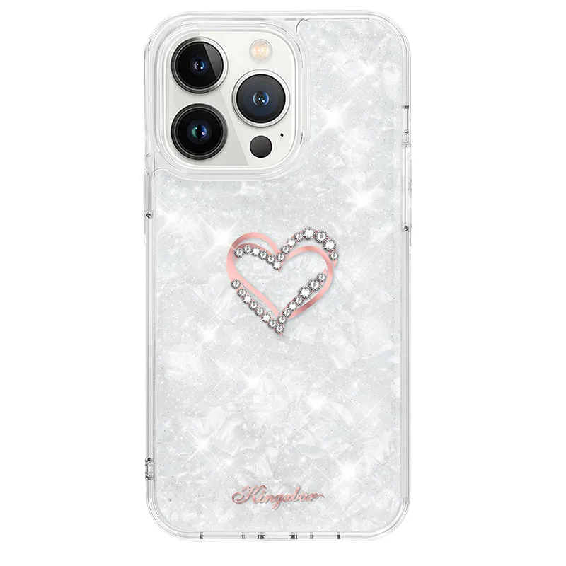 KINGXBAR Swarovski Crystal TPU PC Case Cover for Apple iPhone 13 series