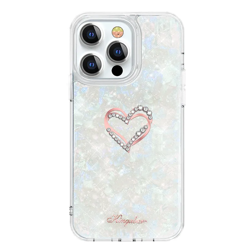 KINGXBAR Swarovski Crystal TPU PC Case Cover for Apple iPhone 13 series
