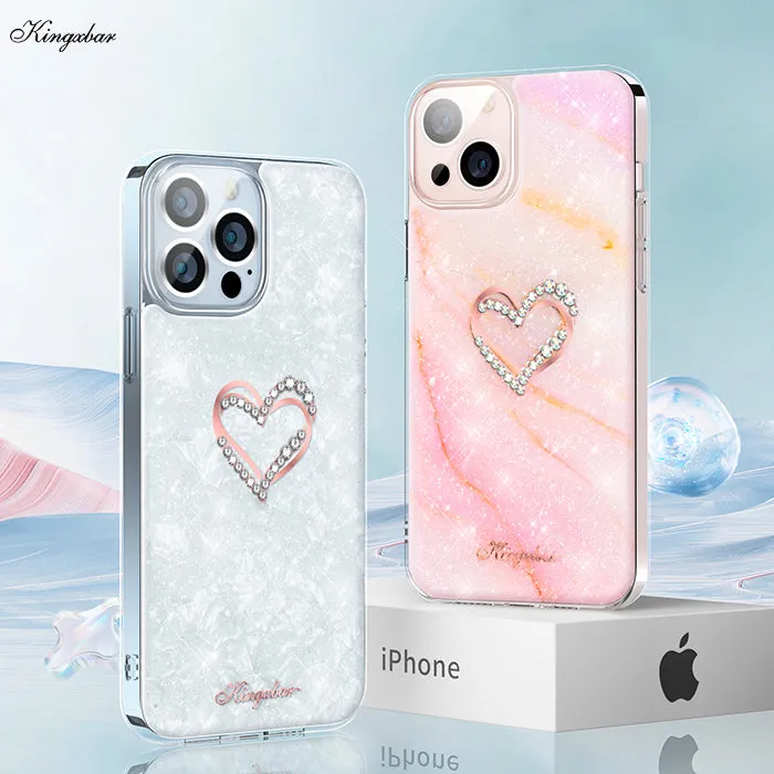KINGXBAR Swarovski Crystal TPU PC Case Cover for Apple iPhone 13 series