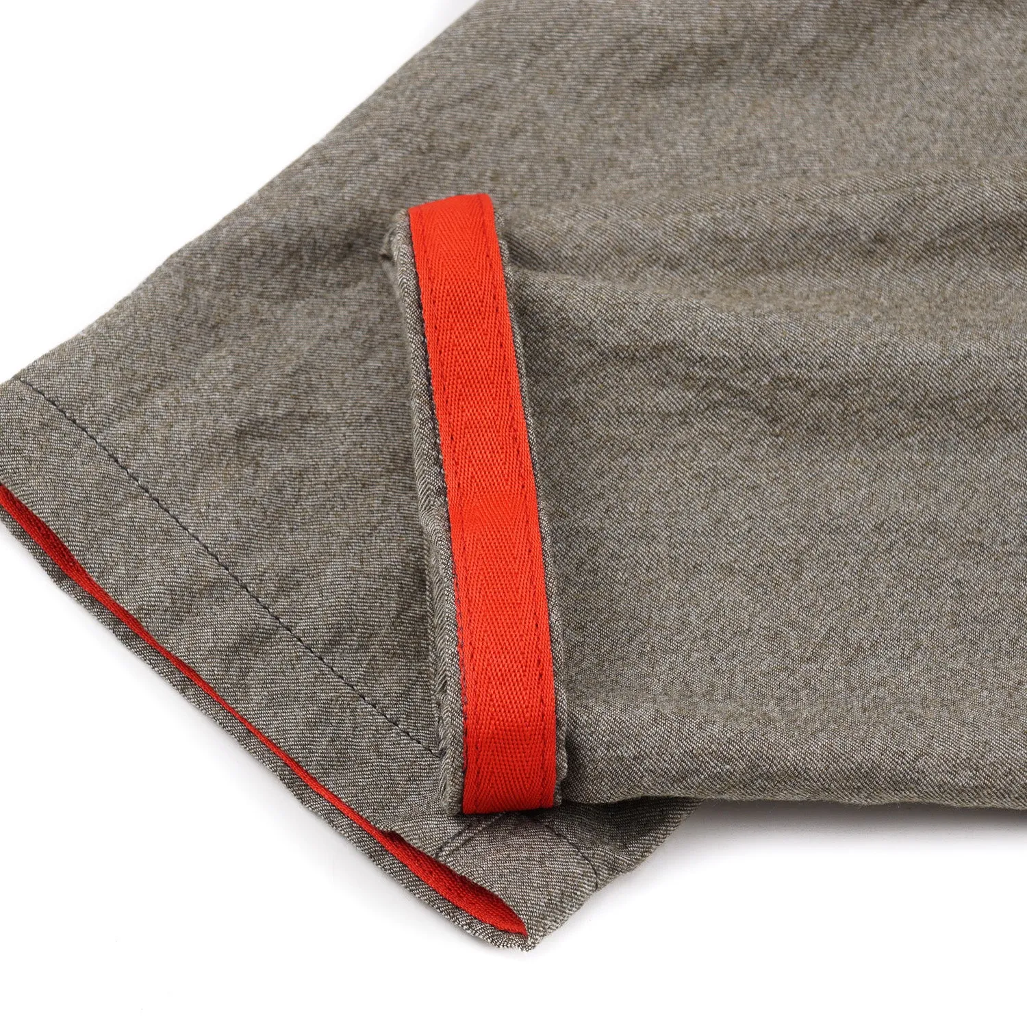Kiton Slim Fit Five-Pocket Washed Wool Pants