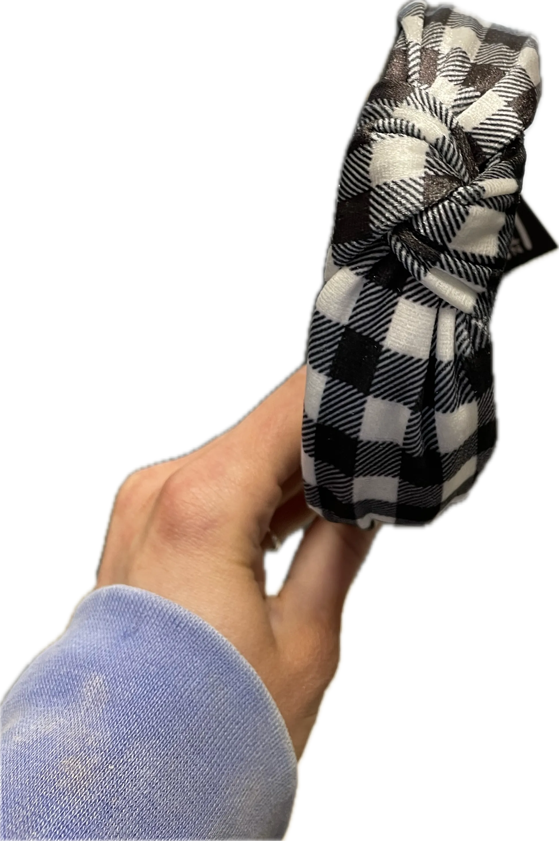 Knot Headband - Buffalo Plaid