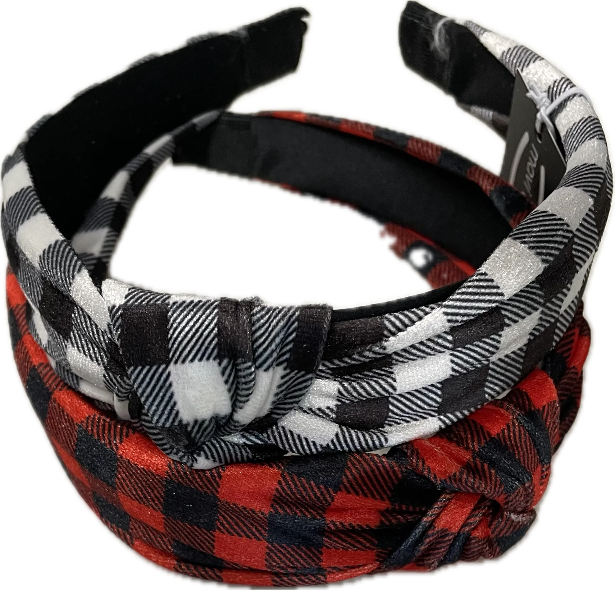 Knot Headband - Buffalo Plaid