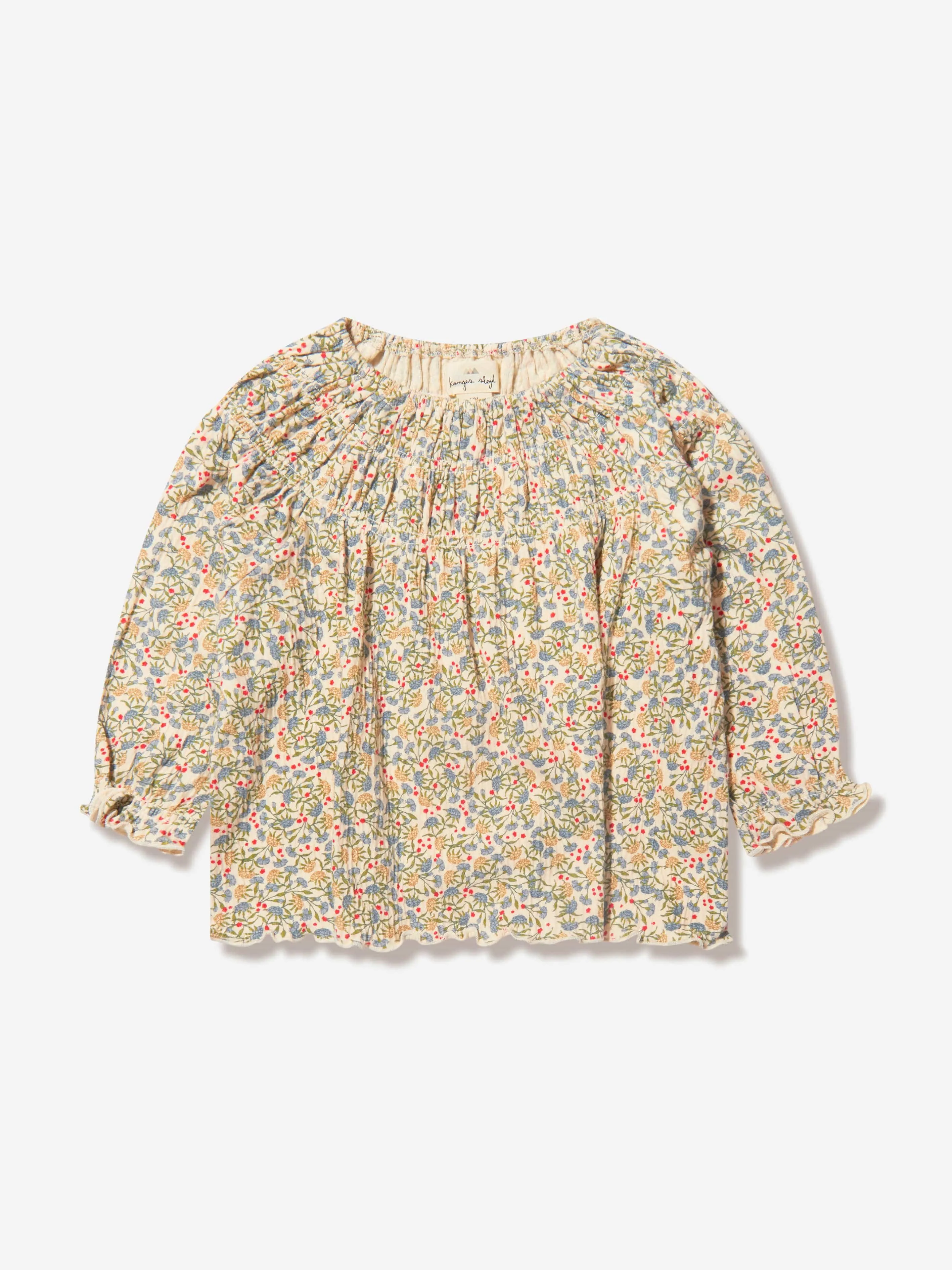 Konges Slojd Baby Girls Organic Cotton Blouse