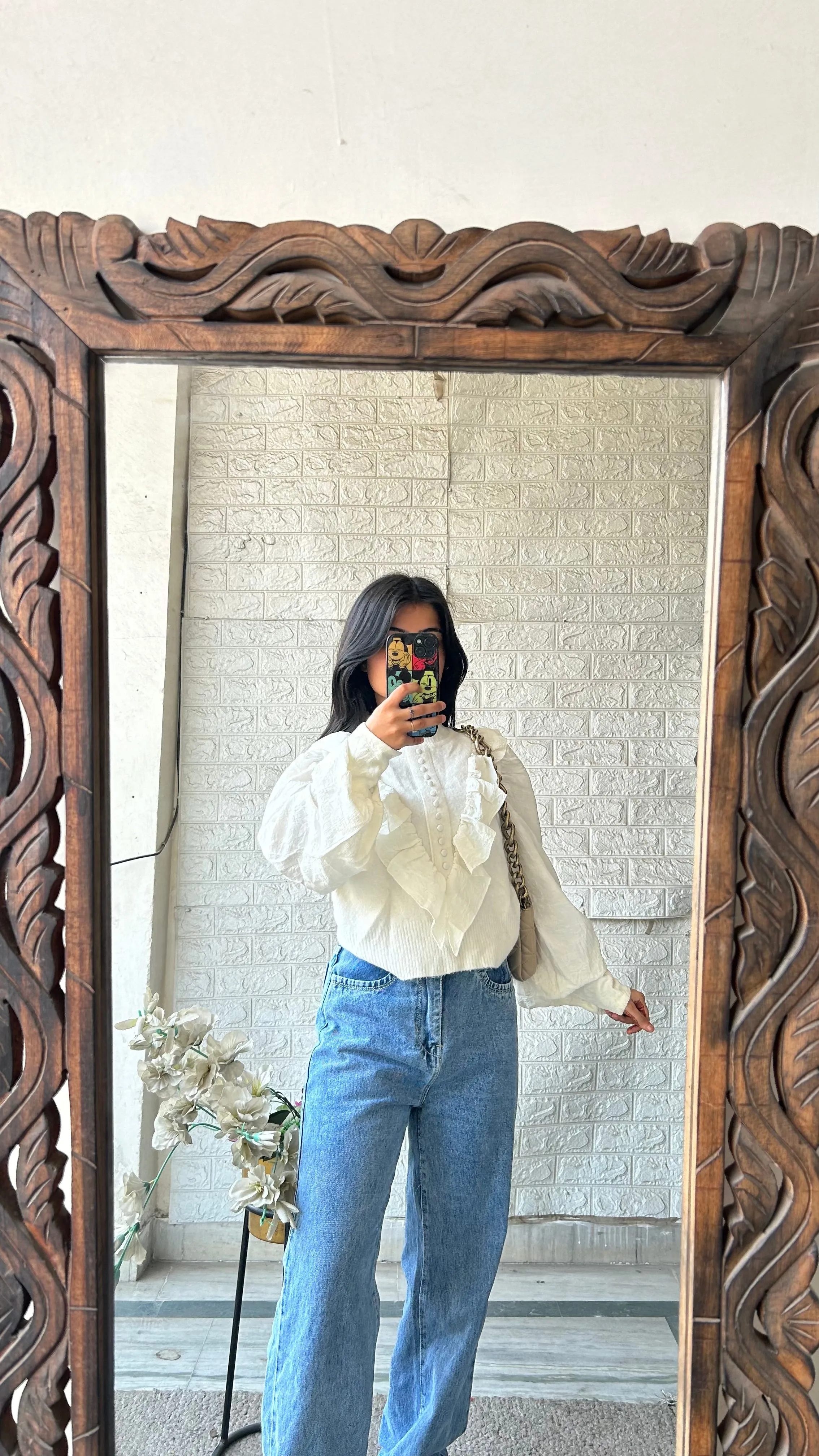 Korean light sweater S