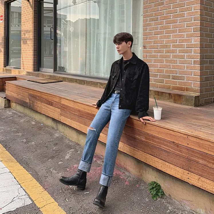 [Korean Style] Kaïs  Single Breasted Jacket