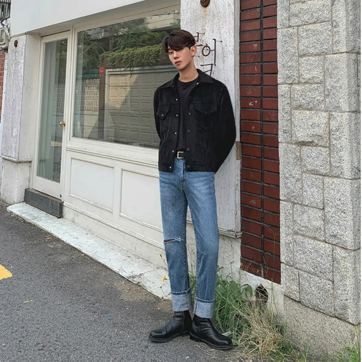 [Korean Style] Kaïs  Single Breasted Jacket
