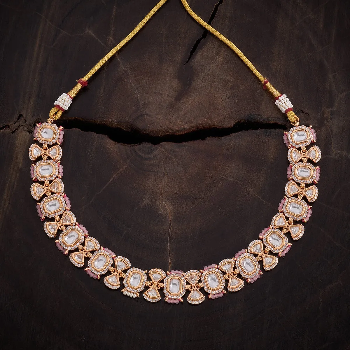 Kundan Necklace 162830