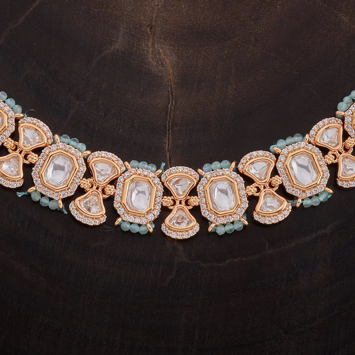 Kundan Necklace 162830